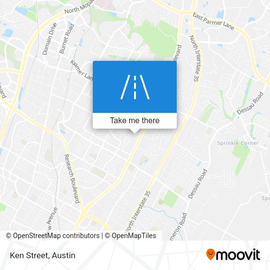Mapa de Ken Street