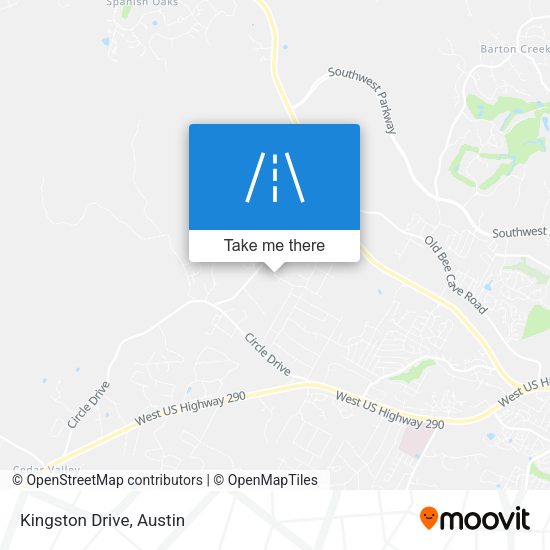 Mapa de Kingston Drive