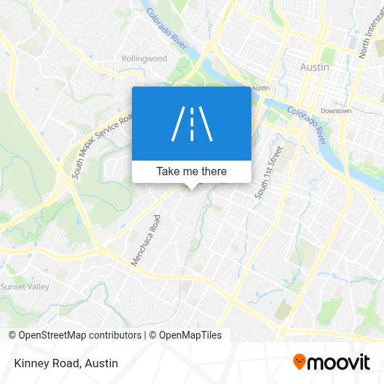 Kinney Road map