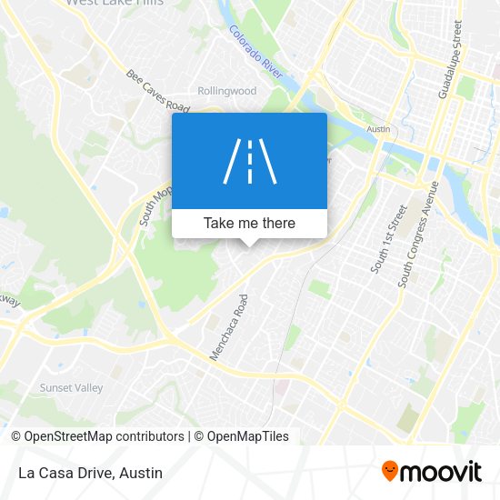 Mapa de La Casa Drive
