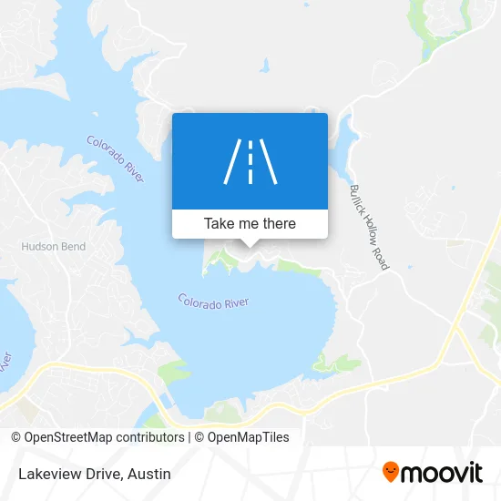 Lakeview Drive map