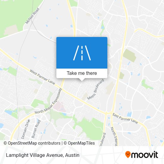 Lamplight Village Avenue map