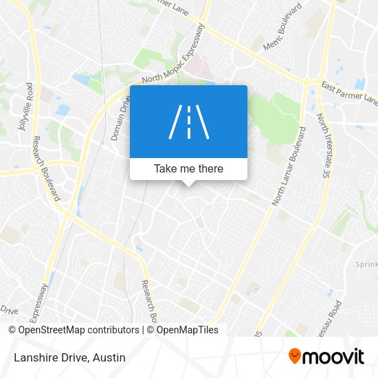 Mapa de Lanshire Drive
