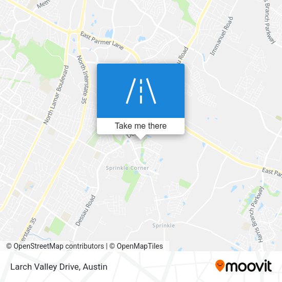 Mapa de Larch Valley Drive