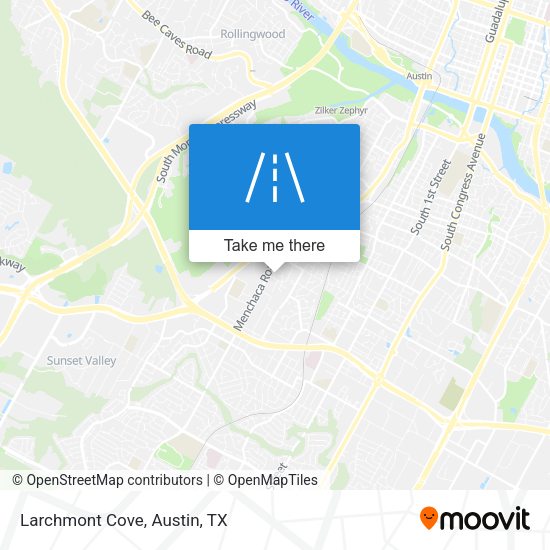 Mapa de Larchmont Cove