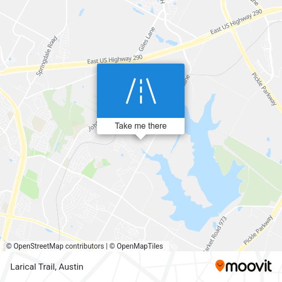 Mapa de Larical Trail
