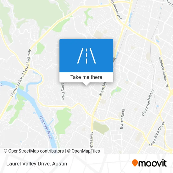 Laurel Valley Drive map