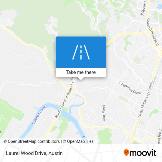 Mapa de Laurel Wood Drive