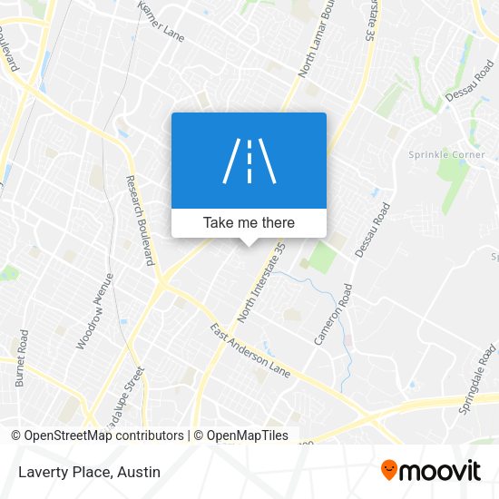 Mapa de Laverty Place