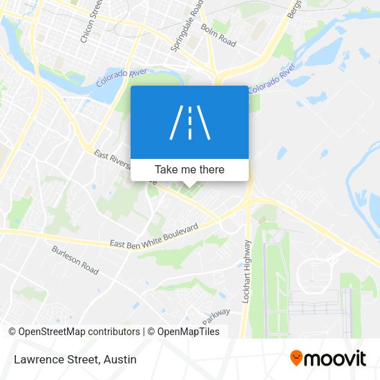 Mapa de Lawrence Street