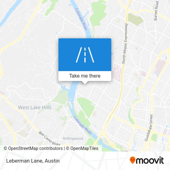 Mapa de Leberman Lane