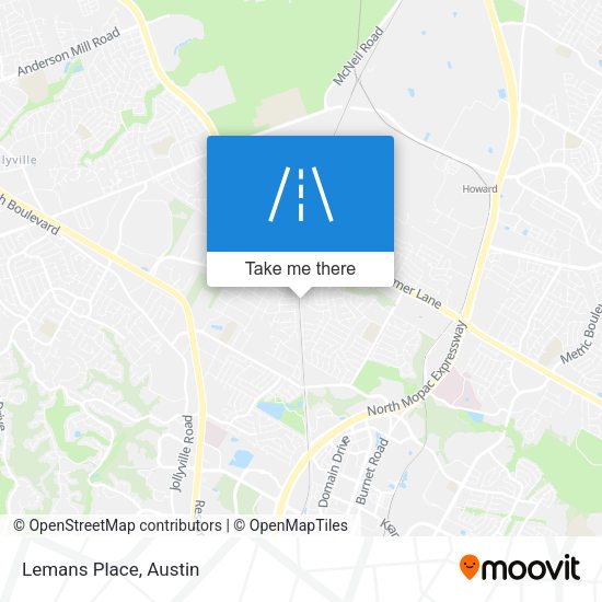 Mapa de Lemans Place