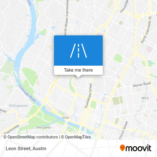 Leon Street map