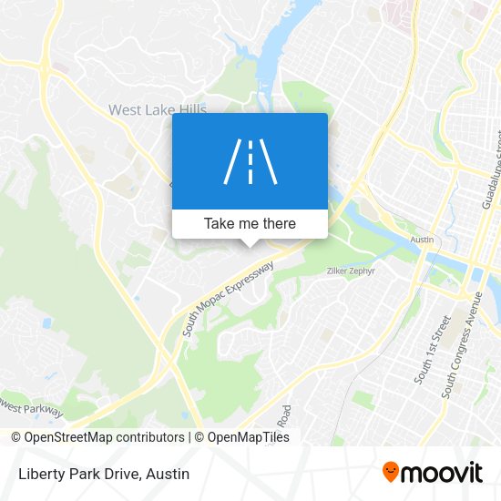 Mapa de Liberty Park Drive
