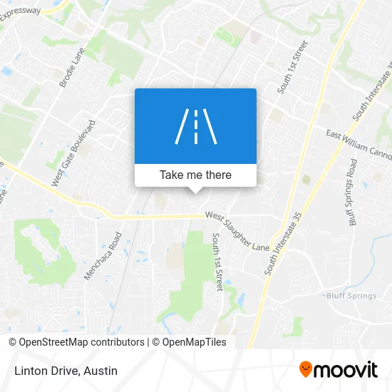 Linton Drive map