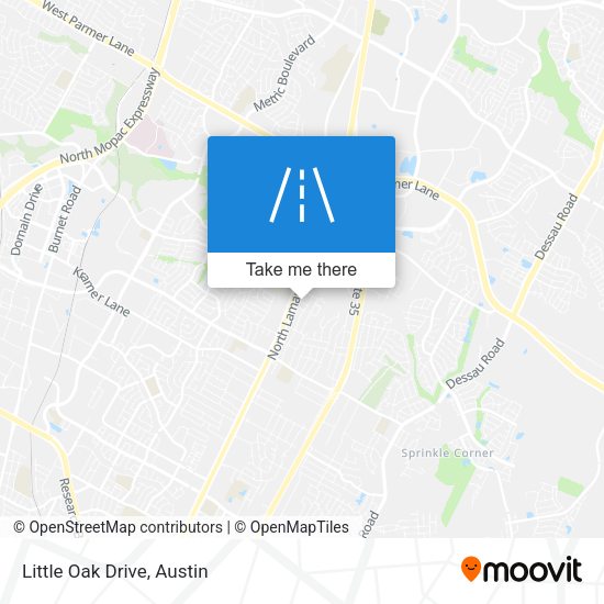 Mapa de Little Oak Drive