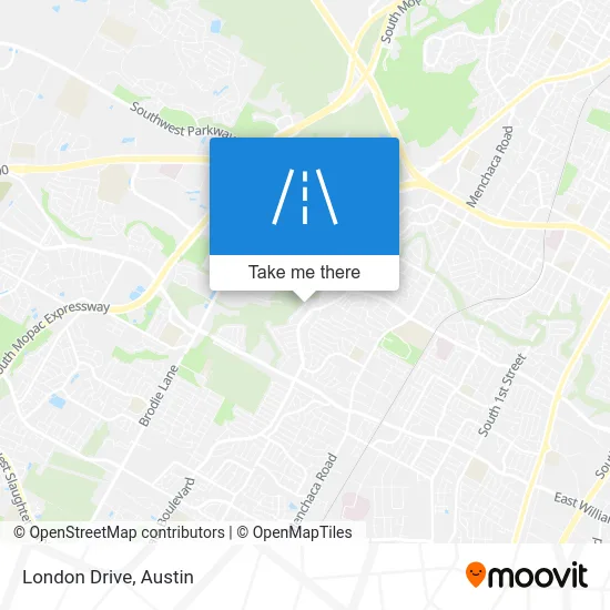 London Drive map
