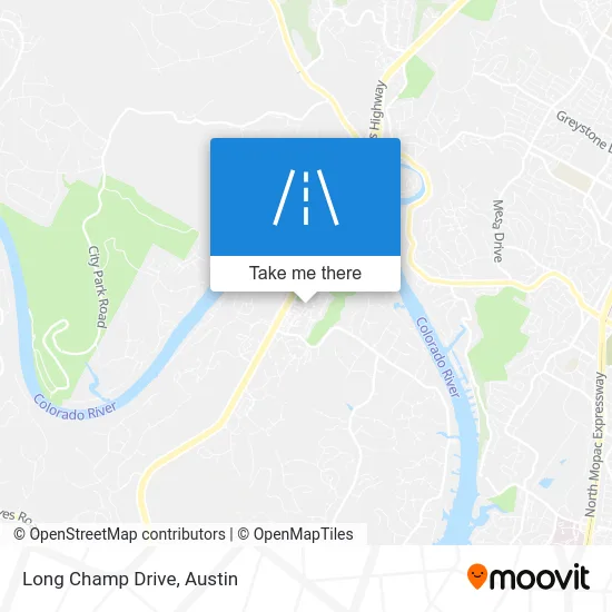 Long Champ Drive map