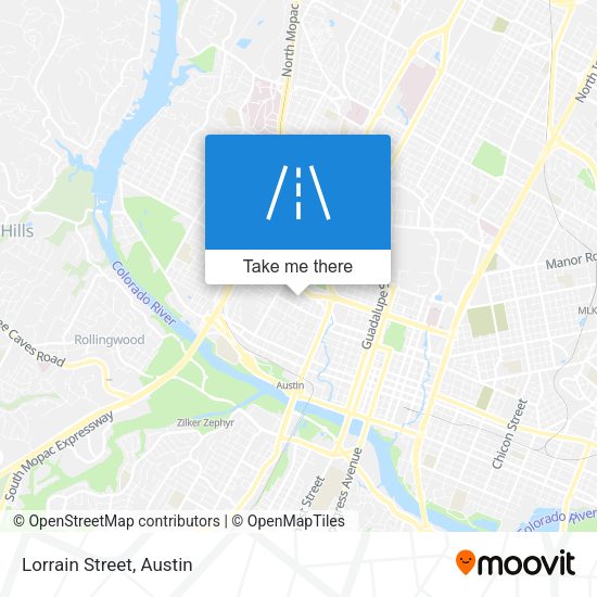 Mapa de Lorrain Street