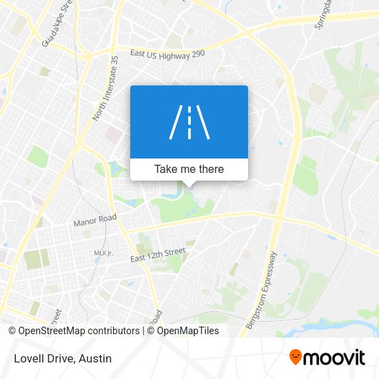 Mapa de Lovell Drive