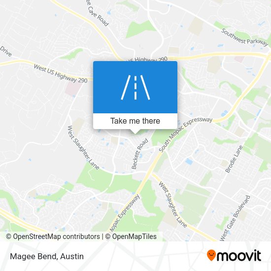 Mapa de Magee Bend
