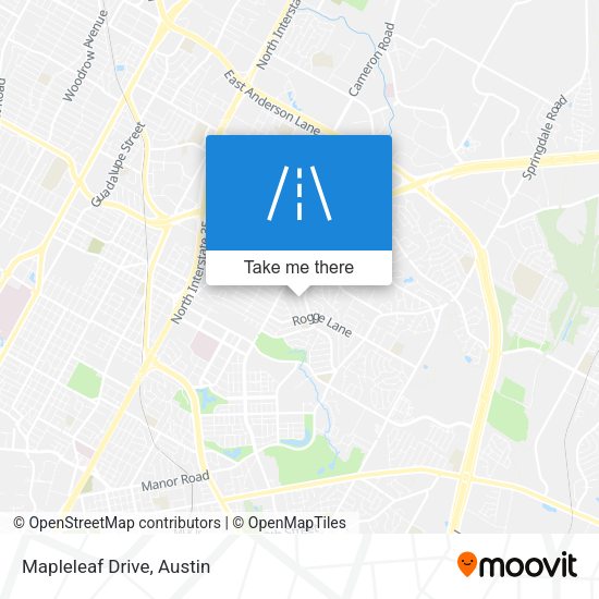 Mapa de Mapleleaf Drive