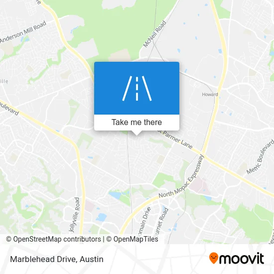 Marblehead Drive map