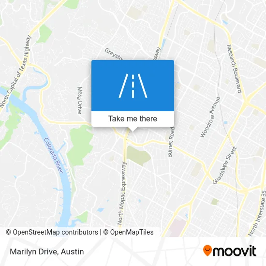 Marilyn Drive map