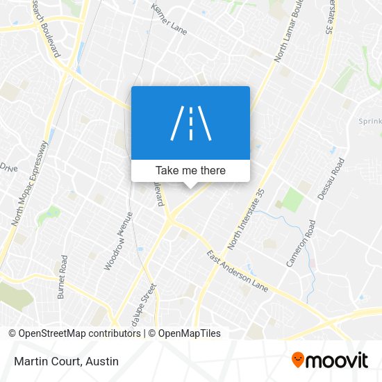Mapa de Martin Court