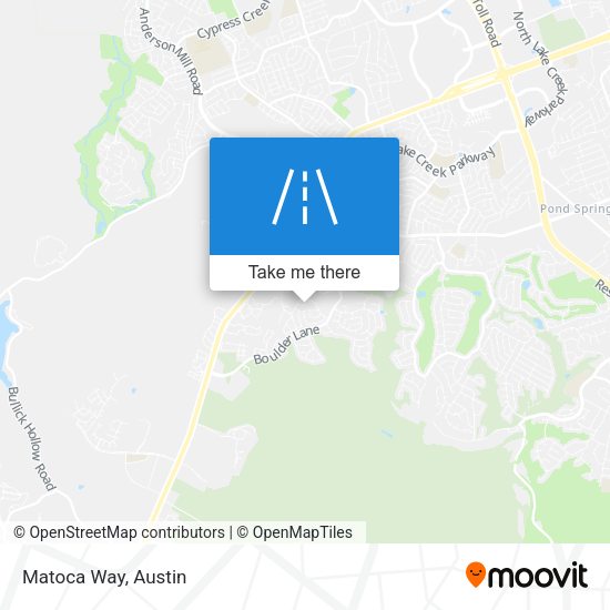 Mapa de Matoca Way