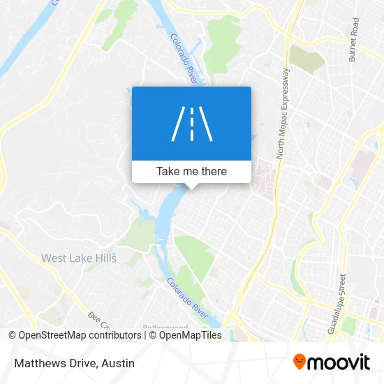 Matthews Drive map