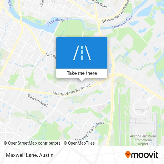 Maxwell Lane map