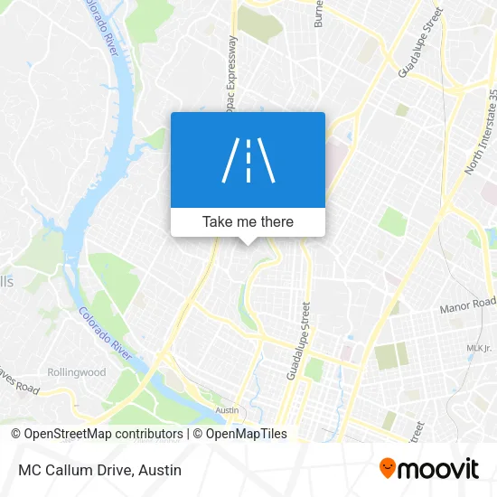 MC Callum Drive map