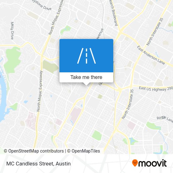 MC Candless Street map