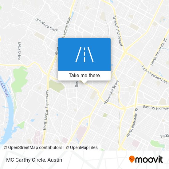 Mapa de MC Carthy Circle