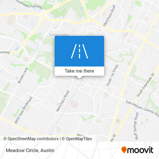 Mapa de Meadow Circle