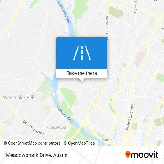 Meadowbrook Drive map