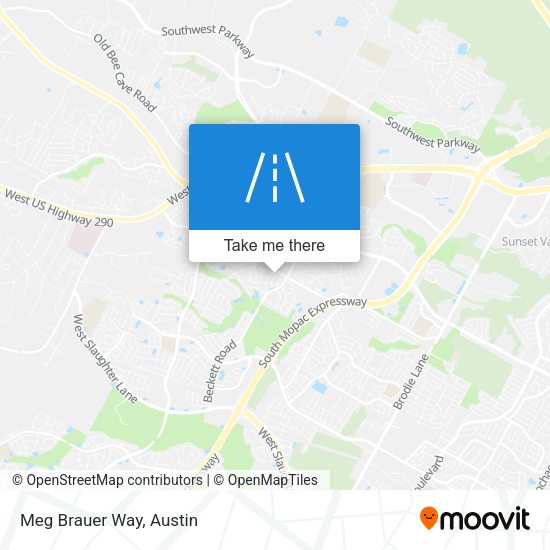 Mapa de Meg Brauer Way