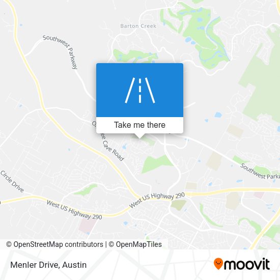 Mapa de Menler Drive