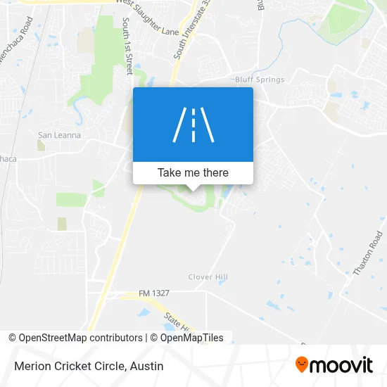 Merion Cricket Circle map