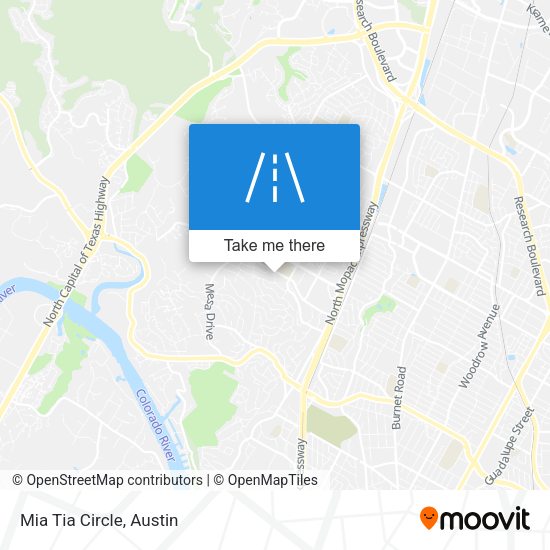 Mapa de Mia Tia Circle