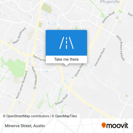 Mapa de Minerva Street