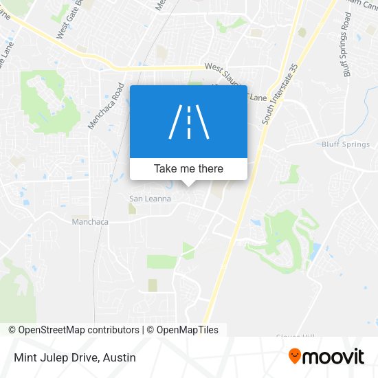 Mapa de Mint Julep Drive