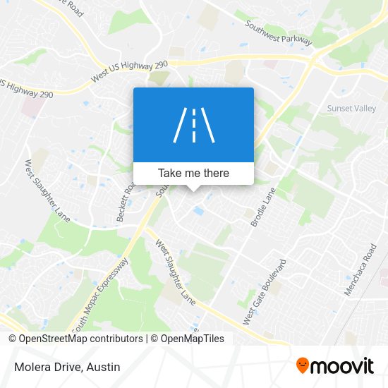 Mapa de Molera Drive