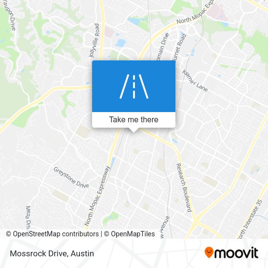 Mapa de Mossrock Drive