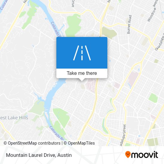 Mapa de Mountain Laurel Drive