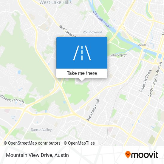 Mapa de Mountain View Drive