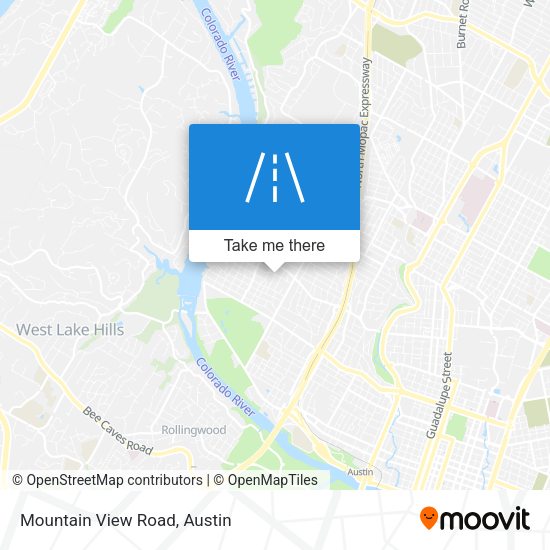 Mapa de Mountain View Road