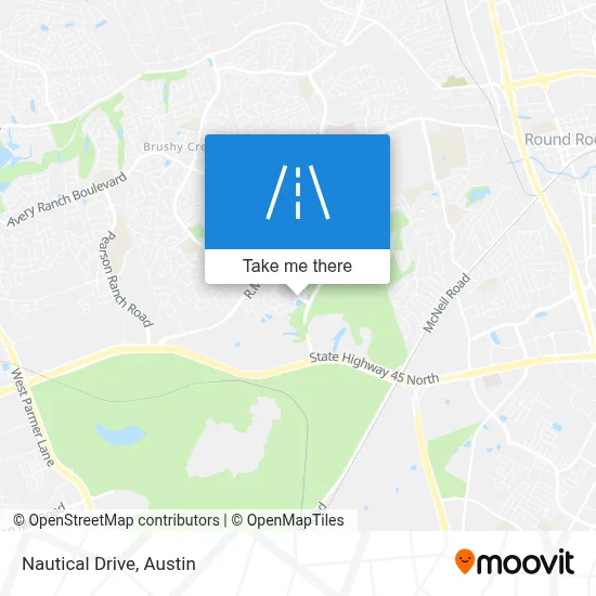 Nautical Drive map