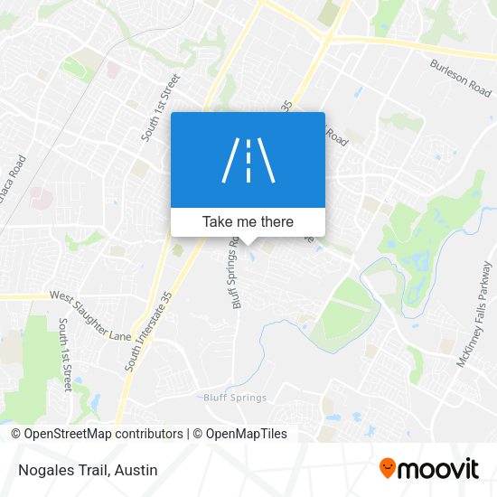 Mapa de Nogales Trail